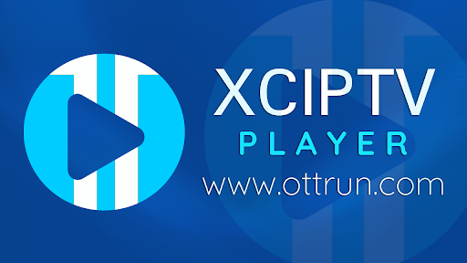 Logo do XCIPTV Player, aplicativo para IPTV em Android